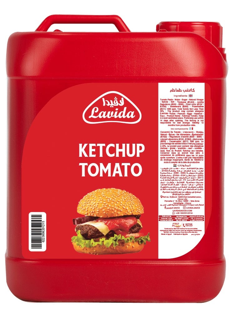 Lavida - Ketchup Sauce  5 kg - Image 1