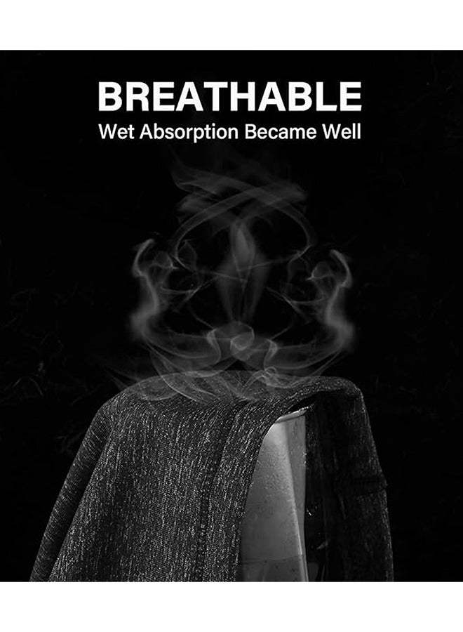 قناع وجه كامل مقاوم للرياح مكون من قطعتين، قناع تزلج بالاكلافا للرجال والنساء، قناع وجه شتوي من الصوف للطقس البارد والتزلج على الجليد وركوب الدراجات النارية والعمل في الهواء الطلق - Image 4