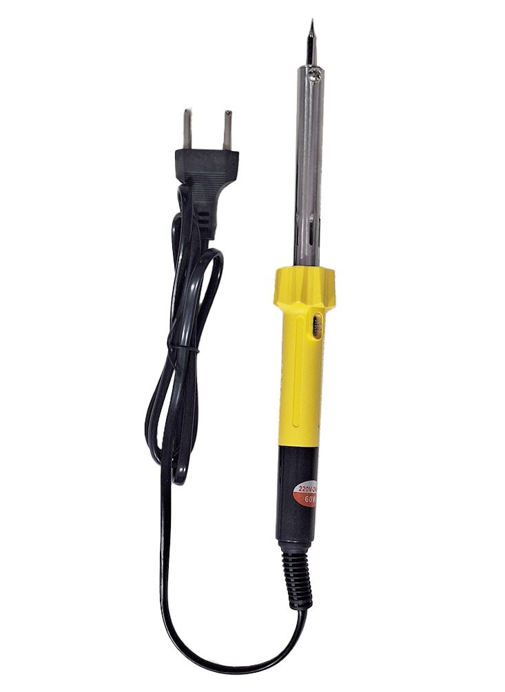 Generic Professional electric soldering iron, 220V and 60W High temperature to ensure fast heating and powerful performance, comfortable anti-slip handle, precision metal tip ideal for delicate electronic soldering work, lightweight and easy to carry  - Image 2