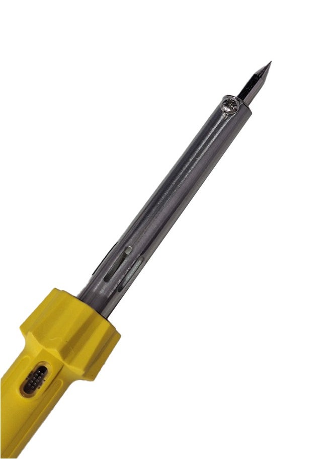 Generic Professional electric soldering iron, 220V and 60W High temperature to ensure fast heating and powerful performance, comfortable anti-slip handle, precision metal tip ideal for delicate electronic soldering work, lightweight and easy to carry  - Image 3