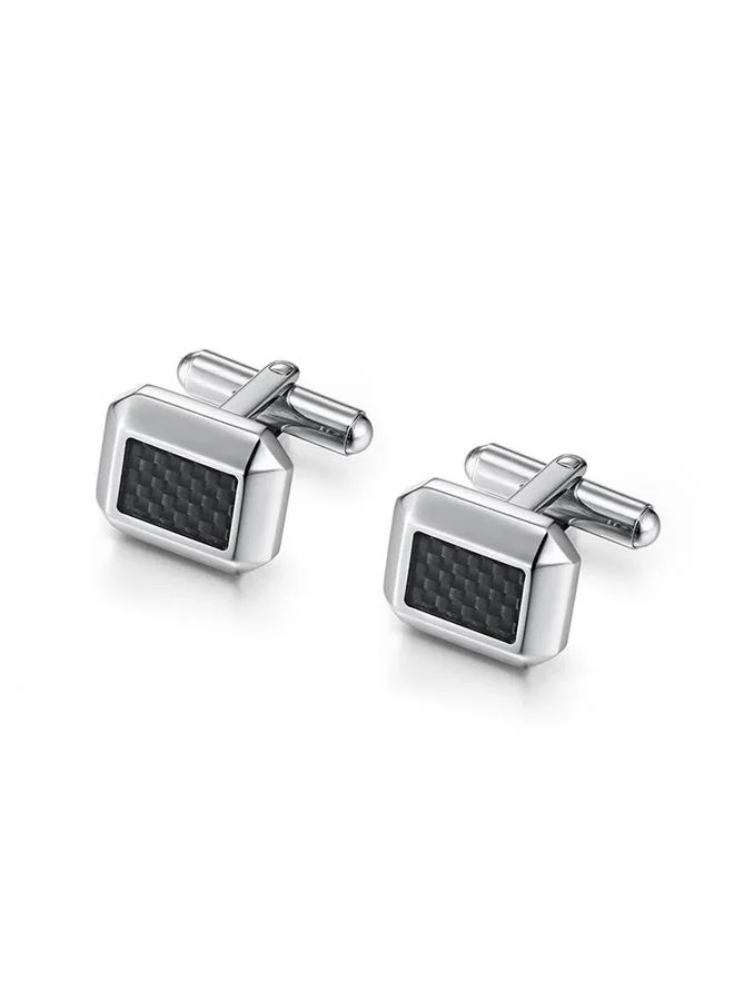ريبلور Riblor Marcus Cufflinks in Stainless Steel