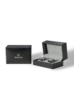 Riblor Riblor Marcus Cufflinks in Stainless Steel  - Image 2