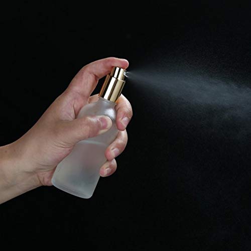 Furnido 12 Pack 1 Oz Frosted Glass Spray Bottles With Fine Mist Sprayer & Golden Pump Cap Empty Travel Size Perfume Atomizer Liquid Containers For Essential Oils-Stickers Pipette&Funnel Included (Pack Of 12) - Image 4