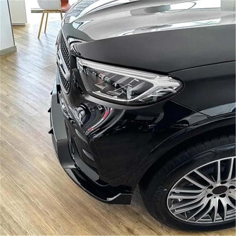 QASULER Front Bumper Lip Spoiler for Mercedes-Benz GLC260 GLC300 - Image 5