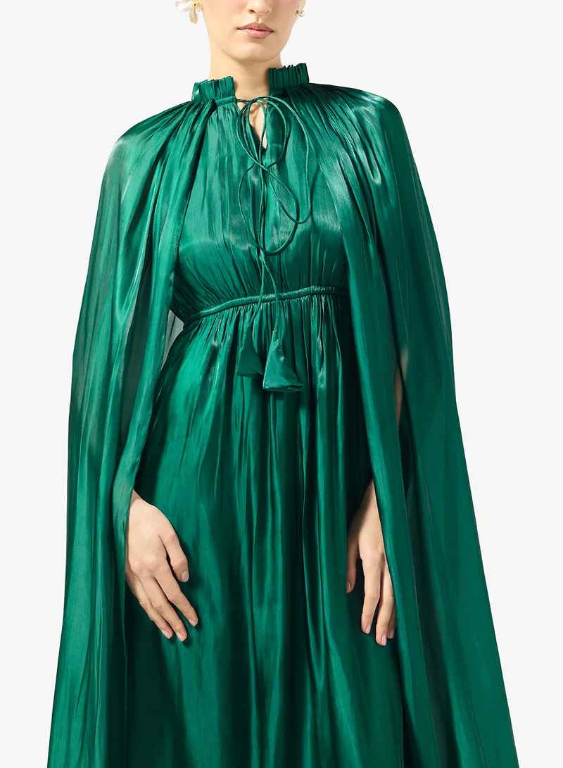 Golden Apple  Crinkle With Ruffle Dress for Women | Best Price UAE