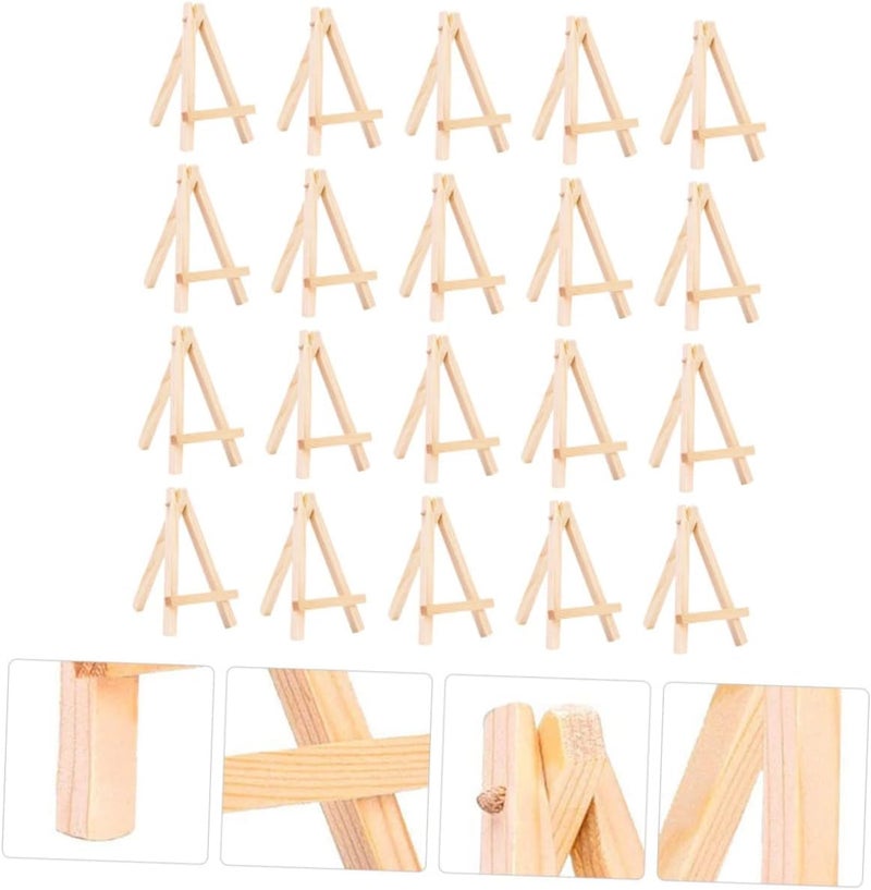 Remote village delivery cover NUOBESTY 20pcs Mini Wooden Display Easels for Painting and Collectibles Lightweight Triangle Storage Racks for Photos Cards and Mini Canvases Big cost saving Diverse use resistant crafted quality All storage space compatible Growing sales Daily use improved quality Shoppers pick Instant order available stock Flexible anti-break Trendy widespread design Any KSA address orderable Well-engineered versatile build Premium quality Simple multi-feature practical build Practical versatile construction Modern warehouse management Elegant multi-option build Multi-use well-engineered build Multi-budget available picks Bulk order available stock Assorted trendy color picks Integrated local logistics Permanent & temporary usable Transparent body Fast delivery to major cities - Image 5