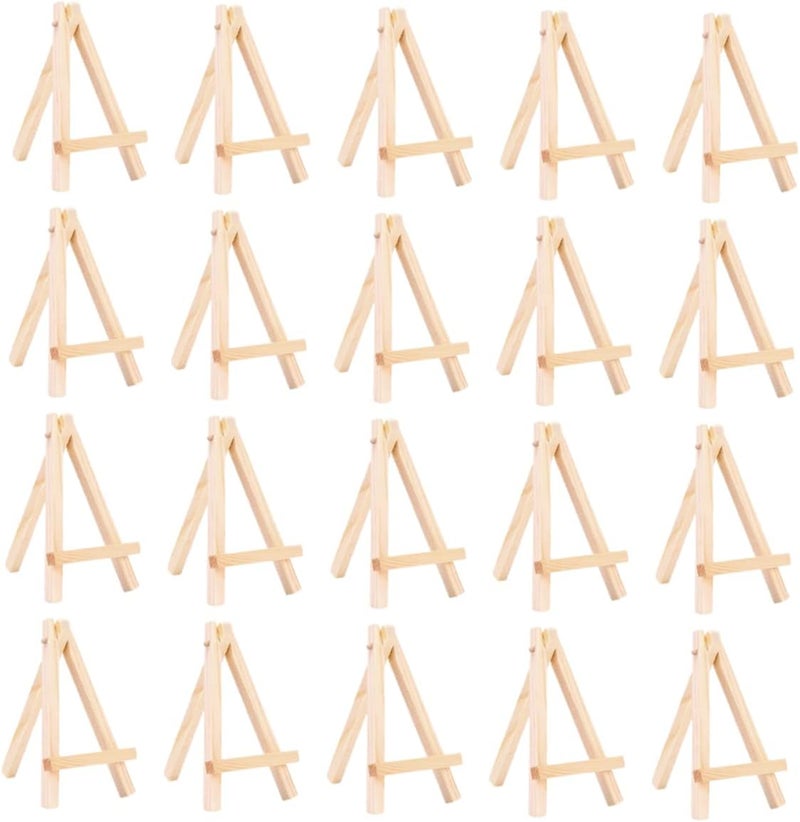 Remote village delivery cover NUOBESTY 20pcs Mini Wooden Display Easels for Painting and Collectibles Lightweight Triangle Storage Racks for Photos Cards and Mini Canvases Big cost saving Diverse use resistant crafted quality All storage space compatible Growing sales Daily use improved quality Shoppers pick Instant order available stock Flexible anti-break Trendy widespread design Any KSA address orderable Well-engineered versatile build Premium quality Simple multi-feature practical build Practical versatile construction Modern warehouse management Elegant multi-option build Multi-use well-engineered build Multi-budget available picks Bulk order available stock Assorted trendy color picks Integrated local logistics Permanent & temporary usable Transparent body Fast delivery to major cities - Image 1