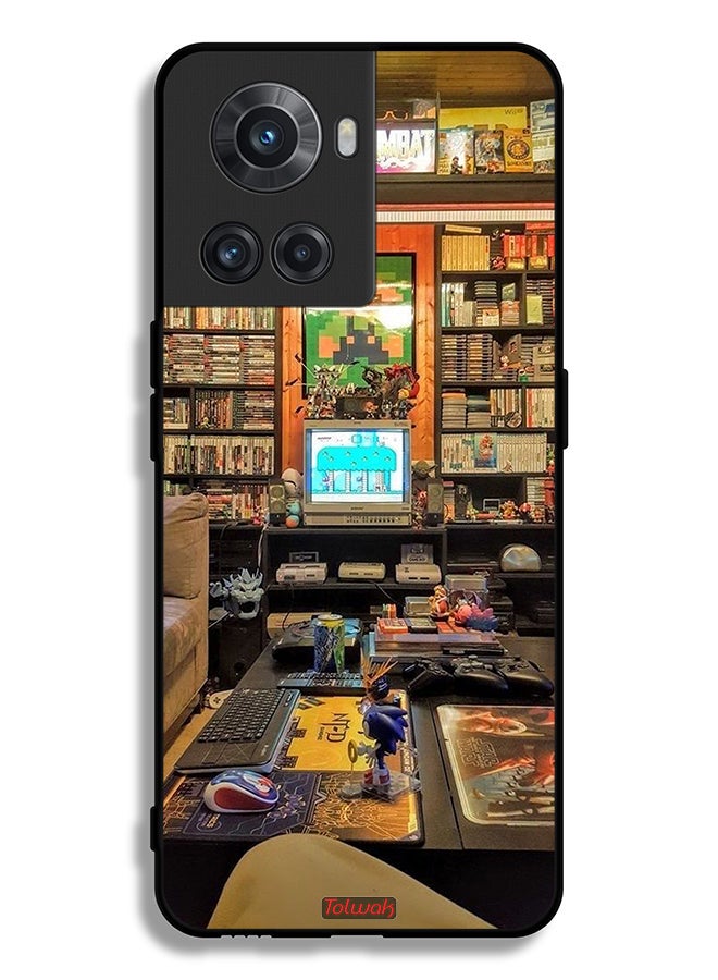 Tolwak OnePlus 10R 5G Protective Case Cover Gamer Zone - Image 2