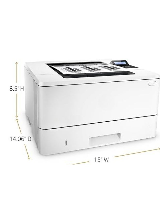 طابعة ليزر أحادية اللون HP LaserJet Pro M402n مجددة - Image 2