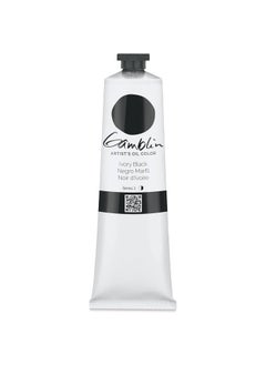 GAMBLIN Gamblin G2360 150Ml Artists Grade Oil Color - Ivory Black 