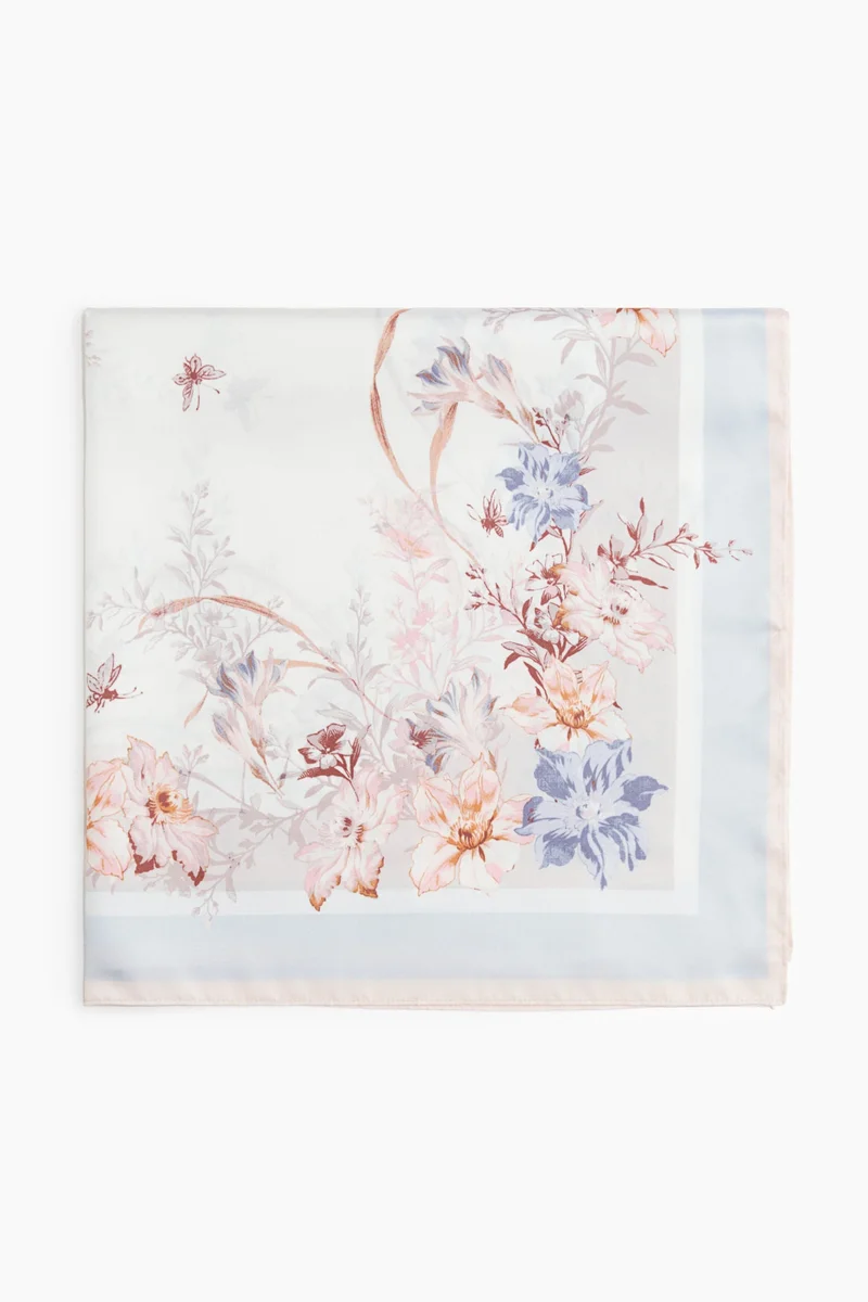Patterned scarf