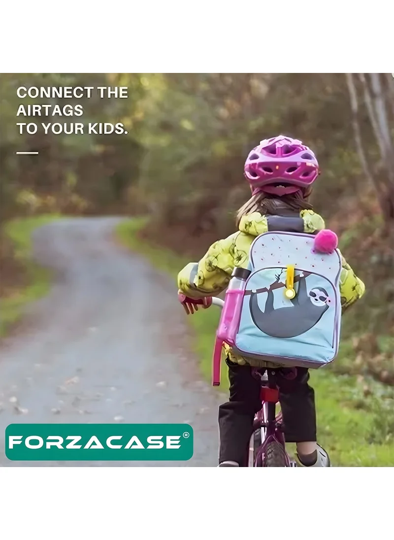 Forzacase Anti-Scratch Silicone Protective Case Keychain for Airtag - FC742