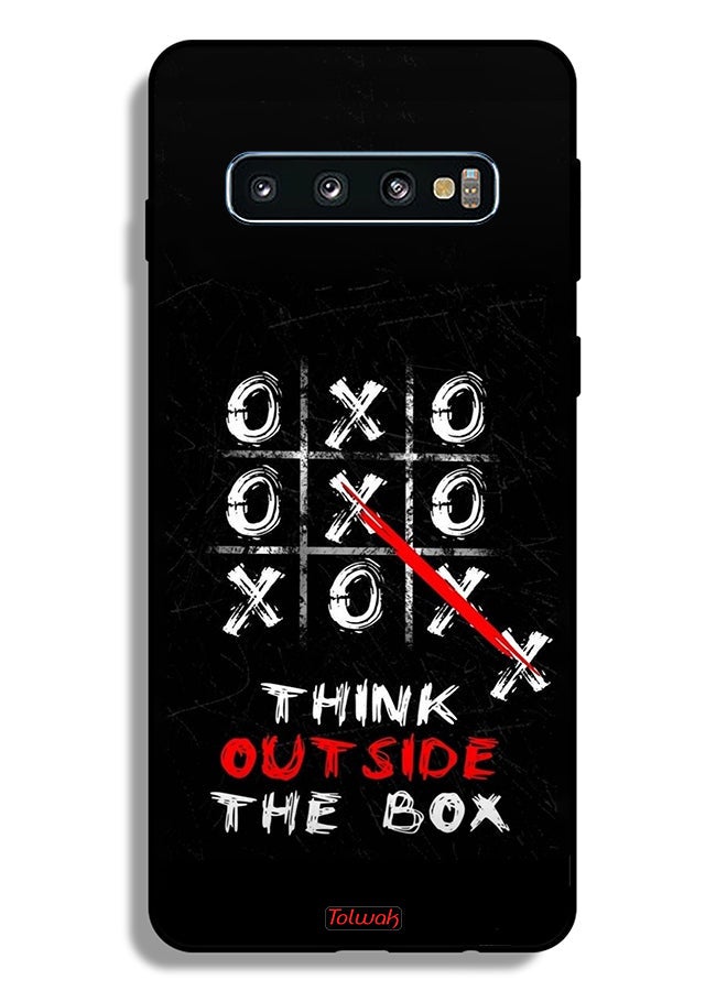 Tolwak Samsung Galaxy S10 Plus Protective Case Cover Think Outside The Box - Image 2
