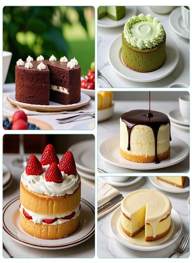 UOUYOO 6 inch Cake Pans(2 Pack) - Image 4