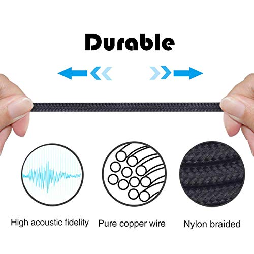 ABLET USB C to 2.5mm Audio Cable Compatible with Bose 700, QC35 QC35ii QC45 Headphone, Remote Volume Mic Compatible with iPhone 15/iPad Compatible with Samsung for Oneplus Android Phone - Image 3