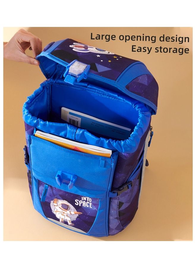 Sunveno Ergonomic School Bag Space Blue - Image 4
