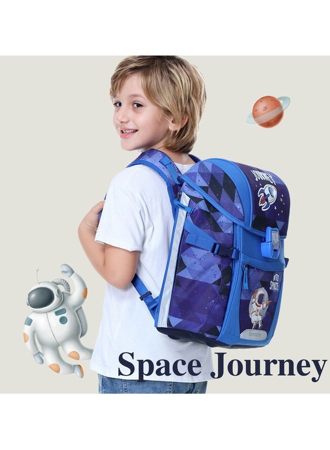 Sunveno Ergonomic School Bag Space Blue - Image 2