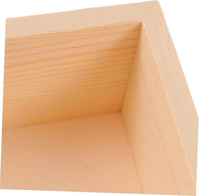 Ventilated design Ipetboom 4Pcs Wooden Boxes Rustic Square Craft Storage Organizer Durable Unfinished Wood for DIY Projects Elegant Decor for Home Office for Desks and Living Rooms N/S/C nationwide deliver Global assemble options All condition resistant crafted quality Classic practical design Long use oriented quality In-Kingdom stored commodity Rack sorted local inventory Trendy budget practical design Care processed raw material Reliable durability Stable inert material Heat insulation layer Storage burden minimized build Global production standard crafted Balanced structure Cross-location transit friendly build Diverse requirement fit Precision made Proper storage environment Shock rubber edge Local & cross border ship compatible Multi item matching Extra part combo compatible Moisture proof - Image 4