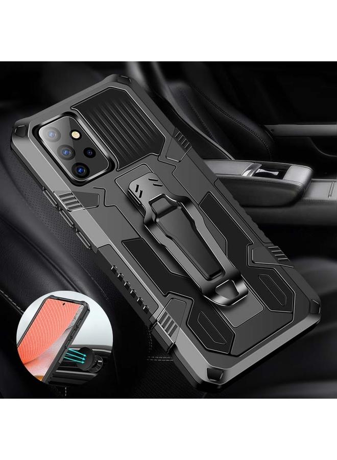 اس-توب جراب لهاتف Samsung Galaxy A03s مقاس 166 مم Armor Warrior مقاوم للصدمات من البولي كربونات + جراب واقٍ من مادة TPU - Image 4