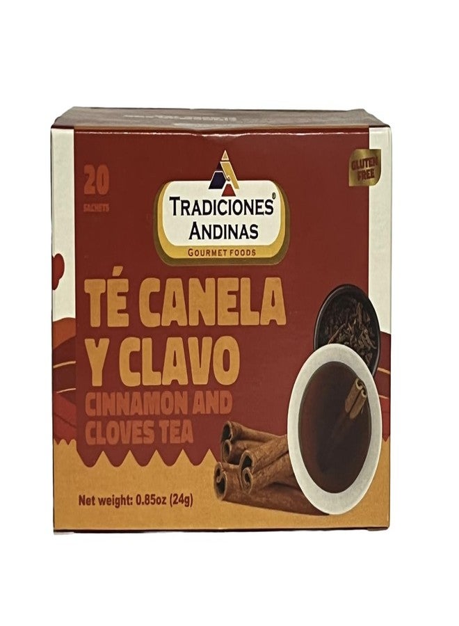 Te Canela y Clavo - شاي القرفة والقرنفل - Tradiciones Andinas - 20 وحدة - 24 جم/0.85 أونصة (2) - Image 4
