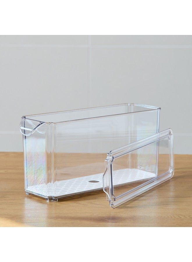 Home Box Sistematico Stackable Fridge Organizer with Drainage Tray 4200 ml - Image 3