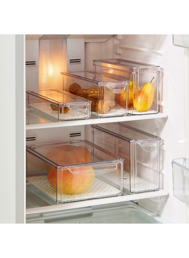 Home Box Sistematico Stackable Fridge Organizer with Drainage Tray 4200 ml - Image 5