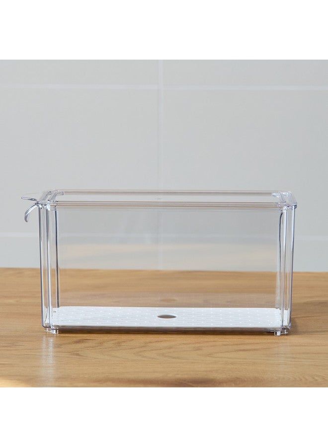 Home Box Sistematico Stackable Fridge Organizer with Drainage Tray 4200 ml - Image 2