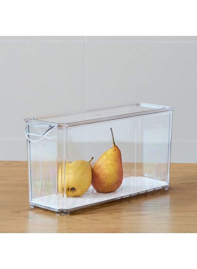 Home Box Sistematico Stackable Fridge Organizer with Drainage Tray 4200 ml - Image 1