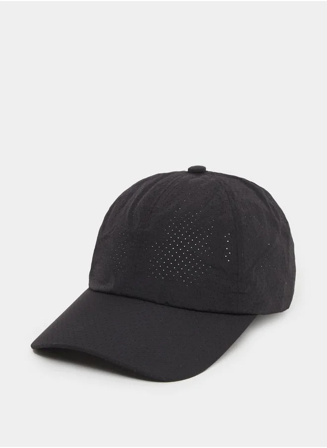 Styli Styli Baseball Cap with Punch out Detail