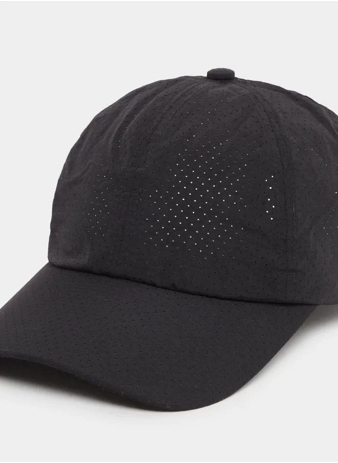Styli Styli Baseball Cap with Punch out Detail