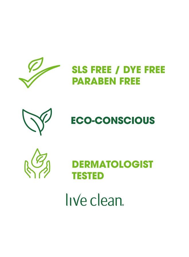 Live Clean Shampoo Moisturizing Coconut Milk 12 Oz - Image 5