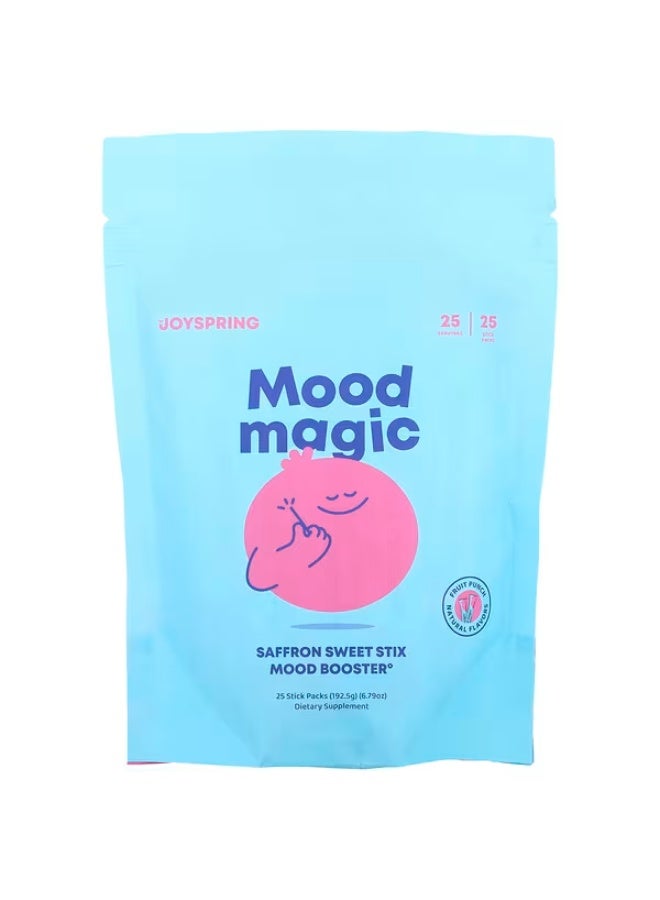 JoySpring, Mood Magic, Fruit Punch, 25 Stick Packs, 7.7 g Each - Image 1