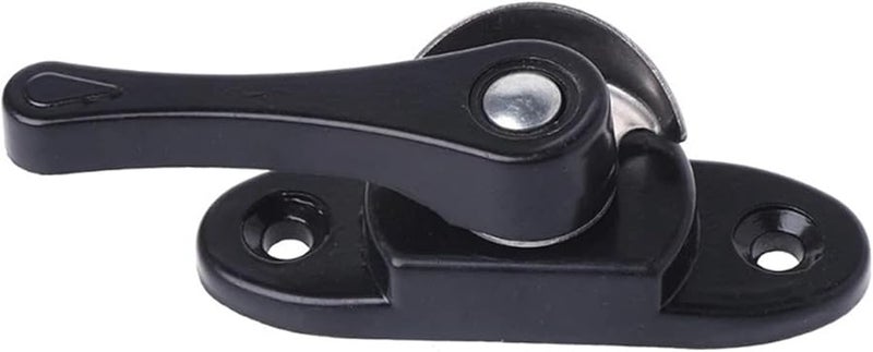 Black Aluminum Alloy Window Lock 40Pcs For Vertical Horizontal Sliding Windows Security - Image 1