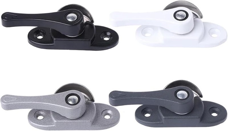 Black Aluminum Alloy Window Lock 40Pcs For Vertical Horizontal Sliding Windows Security - Image 3