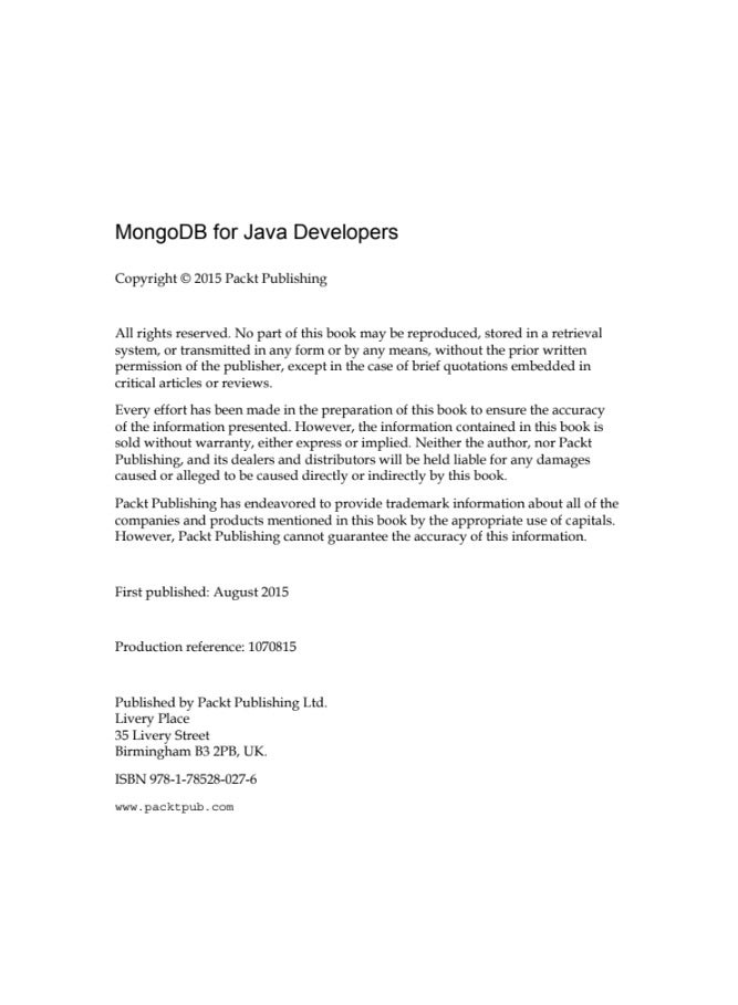MongoDB for Java Developers | A Comprehensive Guide to Designing and Building Java Applications with NoSQL - Image 2
