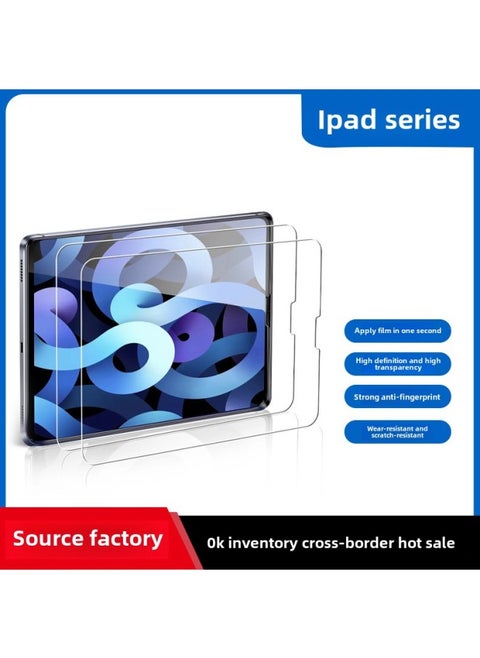 Suitable For Ipad Tempered Film Apple Tablet Computer Protective Film IPad 10.2 Inch 2024ipad Tempered Film-Color:ipad Mini 4/5 (7.9 Inch)-Dimensions:Wooden Box Packaging Box (excluding Film)