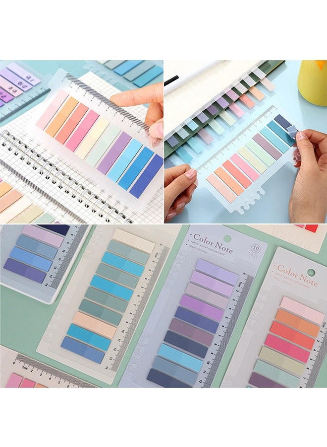 1400 Pcs Sticky Labels, 70 Colors, Convenience Stickers, Index Labels, Book Notes, writable Stickers, Translucent - Image 3