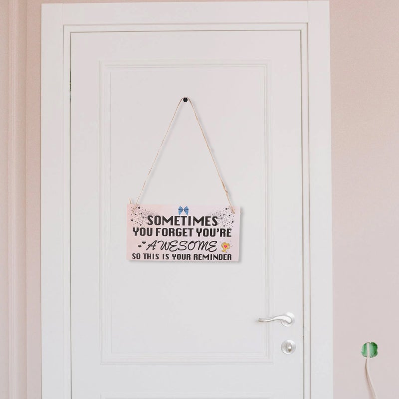 2 Sets of Door Pendent Decorative Cafe Hanging Plaque Wall Art Decoration - Image 4