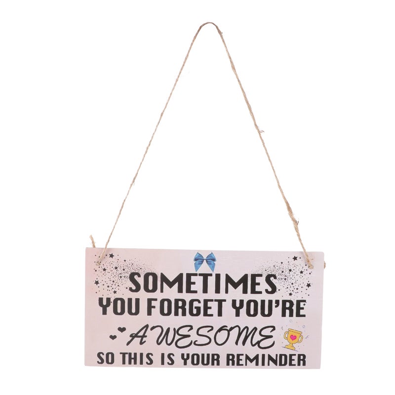 2 Sets of Door Pendent Decorative Cafe Hanging Plaque Wall Art Decoration - Image 1