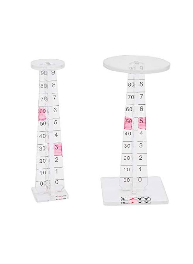 CZYY Flying Miniatures Combat Riser (Set Of 2) Acrylic Laser Cut Flight Stand Terrain From 0 To 9999 Ft Perfect For D&D, Dungeons And Dragons, Warhammer And Other Tabletop Rpg - Image 3