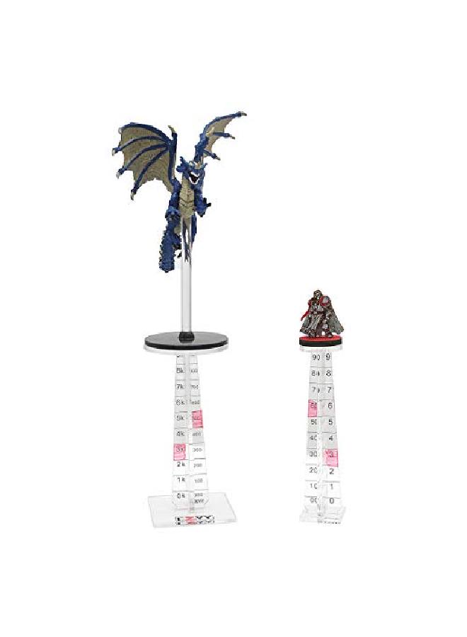 CZYY Flying Miniatures Combat Riser (Set Of 2) Acrylic Laser Cut Flight Stand Terrain From 0 To 9999 Ft Perfect For D&D, Dungeons And Dragons, Warhammer And Other Tabletop Rpg - Image 5