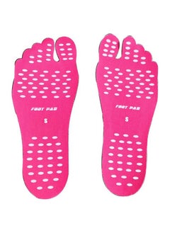 Generic Flexible and invisible stickers to protect feet during exercise, anti-slip sock design, waterproof, sticky on outsole, suitable for yoga, pool, beach sand small  - Image 3