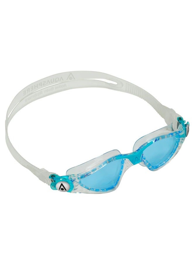 Aqua Sphere Aquasphere KAYENNE Junior Swimming Goggles Aqua Clear Blue Lens