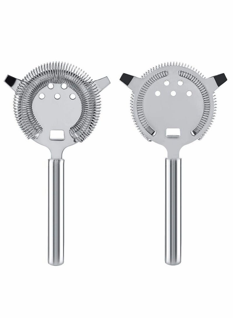 Filtering Tool Cocktail Strainer Ice Fruit Separator Filter, Rust-Resistant Drinks Filter for Commercial Bartender's Supplies or Home - Image 4