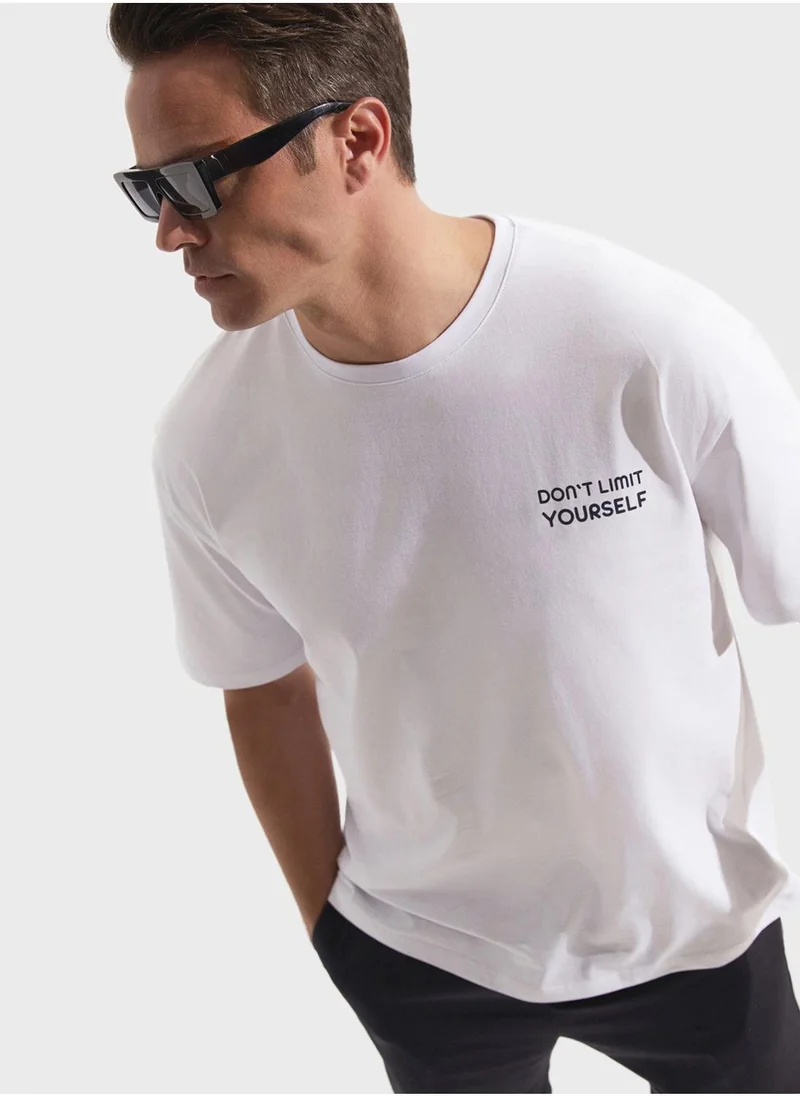 JUNE Printed Oversized T-Shirt