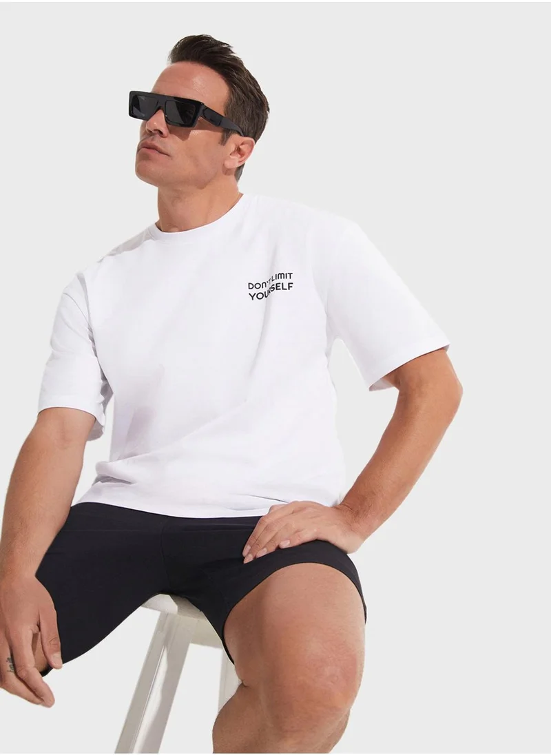 JUNE Printed Oversized T-Shirt