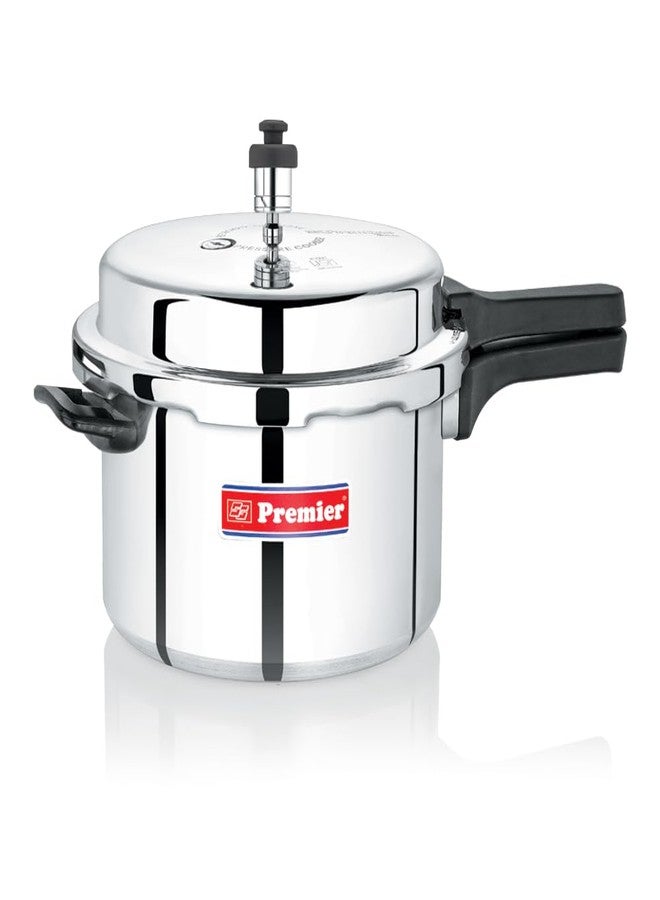 Premier Netraa Aluminium 3 Ltr Pressure Cooker - Efficient Cooking Made Easy, Durable Aluminum Construction With Safety Features For Delicious Meals Every Time, Dishwasher Safe Cooker - Image 1