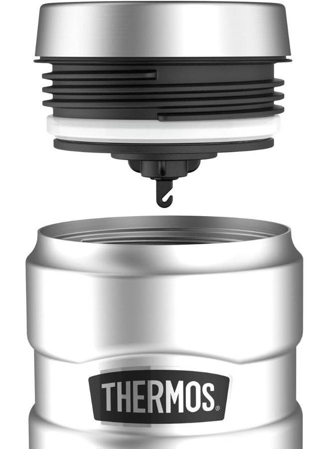 THERMOS THERMOS STAINLESS STEEL VACUUM INSULATED STEEL TUMBLER 470 ML, SK1005MS, TRAVEL TUMBLER, INSULATED CUP, TUMBLER WITH HANDLE  - Image 4
