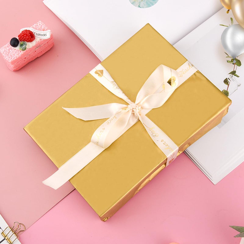Hlonon Gold Tissue Paper for Gift Bags - 30 Sheets of Gold Wrapping Tissue Paper Bulk Packaging Paper for Weddings Birthday DIY Project Christmas Gift Wrapping Crafts Decor (14 x 20 Inch) - Image 5