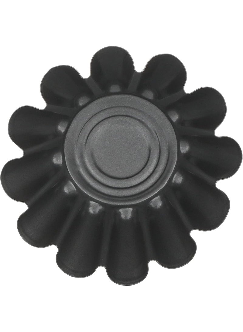 Stainless Steel Cake Pan – Medium, Red KK-3 - Image 3